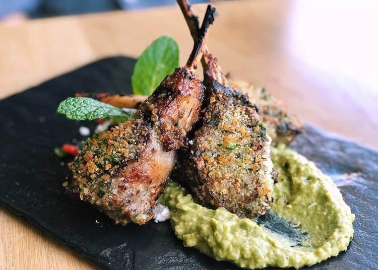 Poised Pre-Theater Meals in Laguna Beach Lamb Chops at 230 Forest Avenue restaurant in Laguna